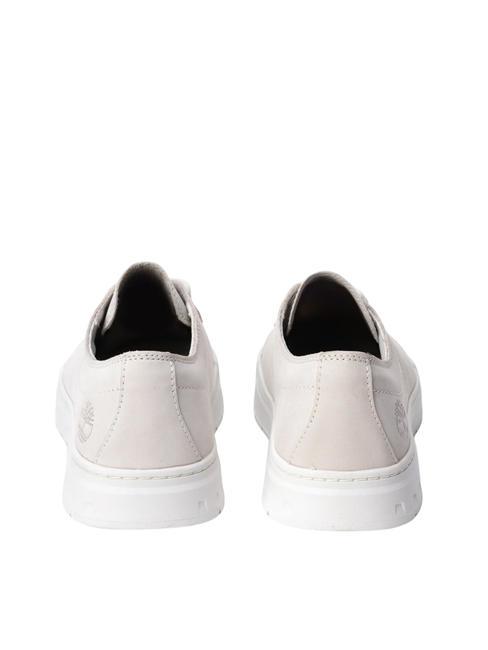 MAPLE GROVE  Leather sneakers white nubuck - Men’s shoes