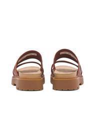 TIMBERLAND CLAIREMONT WAY Sandals dark red full grain - Women’s shoes - 4