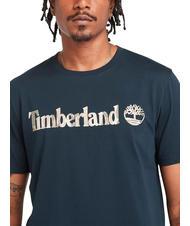TIMBERLAND KENNEBEC RIVER TREE LOGO  Cotton T-Shirt dark sapphire - T-shirt - 3