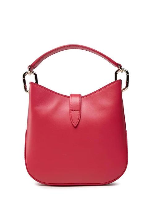 SIRENA Leather mini bag with shoulder strap poppy - Women’s Bags