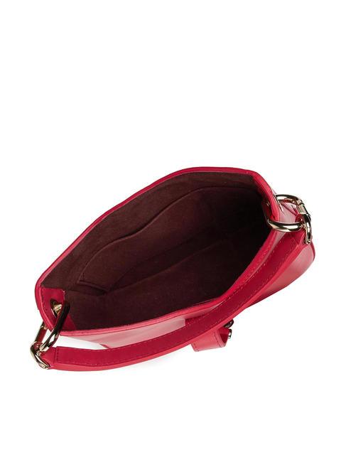 SIRENA Leather mini bag with shoulder strap poppy - Women’s Bags