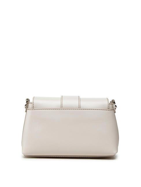 CHARLOTTE Mini leather shoulder bag pearl - Women’s Bags