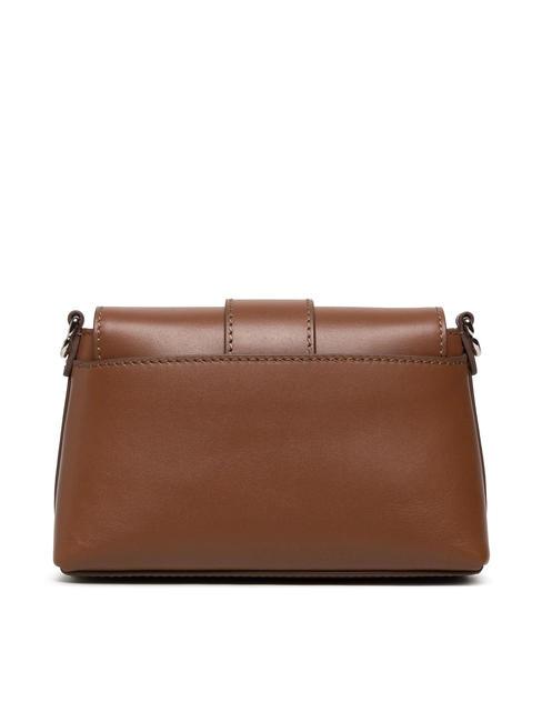 CHARLOTTE Mini leather shoulder bag cognac - Women’s Bags