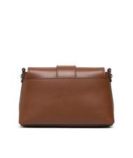 FURLA CHARLOTTE Mini leather shoulder bag cognac - Women’s Bags - 4