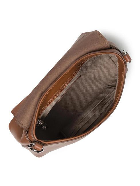 CHARLOTTE Mini leather shoulder bag cognac - Women’s Bags