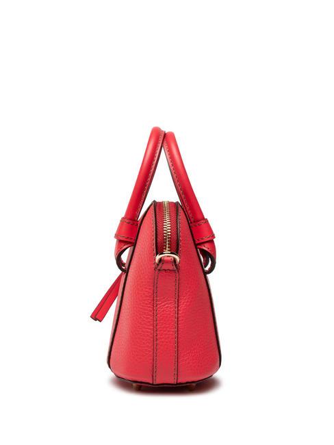 MIASTELLA Leather handbag with shoulder strap flame - Women’s Bags