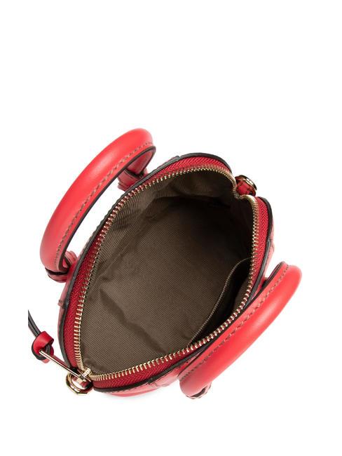 MIASTELLA Leather handbag with shoulder strap flame - Women’s Bags