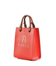 FURLA VARSITY STYLE Vertical leather bag with shoulder strap - Women’s Bags