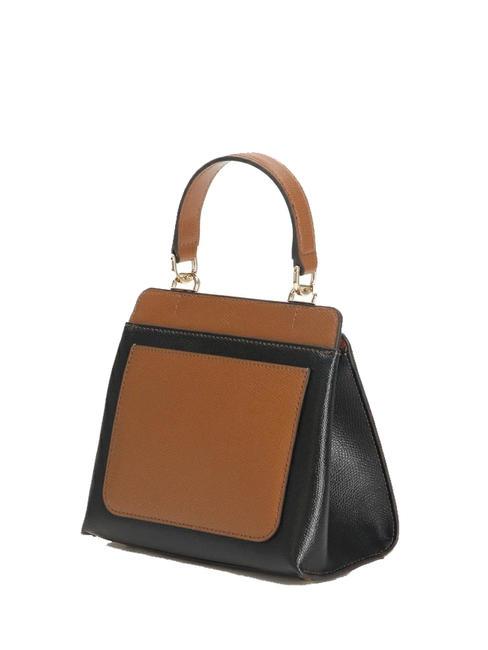 1927 Mini leather handbag greige + black + cognac h - Women&rsquo;s Bags
