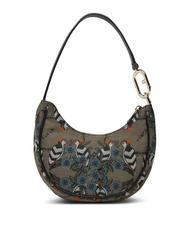 FURLA PRIMAVERA Shoulder bag in jacquard fabric - Women’s Bags