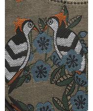 FURLA PRIMAVERA Shoulder bag in jacquard fabric greige tones - Women’s Bags - 4