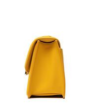 FURLA VILLA Mini shoulder bag in leather pollen - Women’s Bags - 3