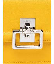 FURLA VILLA Mini shoulder bag in leather pollen - Women’s Bags - 5