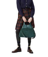 GIANNI CHIARINI DUNA Leather handbag with shoulder strap deep green - Women&rsquo;s Bags - 4