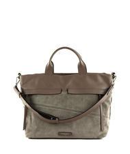 GIANNI CHIARINI DUNA Leather handbag with shoulder strap light grey - Women&rsquo;s Bags - 3