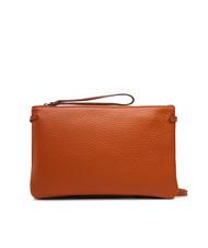 GIANNI CHIARINI HERMY Hammered leather clutch bag - Women&rsquo;s Bags