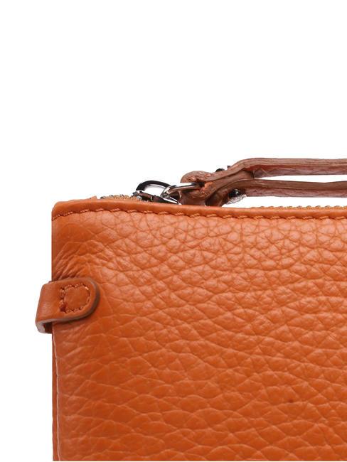 HERMY Hammered leather clutch bag juice-nature - Women&rsquo;s Bags
