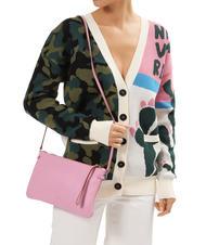 GIANNI CHIARINI HERMY Hammered leather clutch bag rosa-nature - Women’s Bags - 5