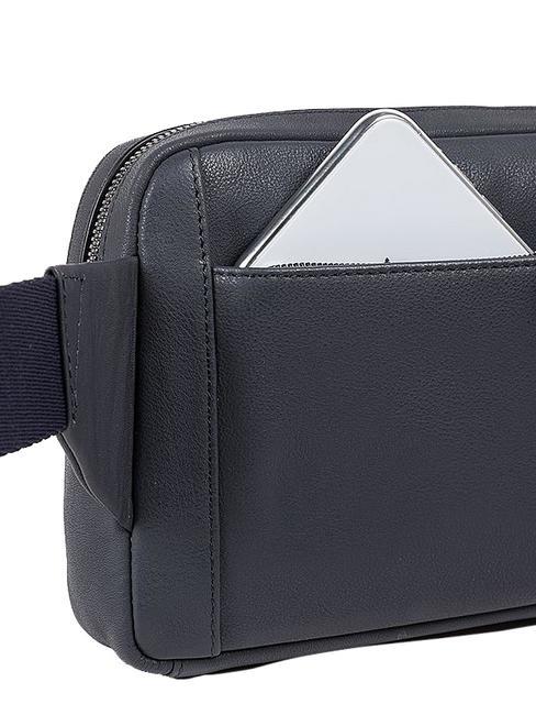 NABUCCO Leather pouch blue - Hip pouches