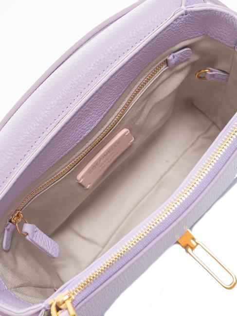 NICO Small leather shoulder bag lav./lav. - Women’s Bags
