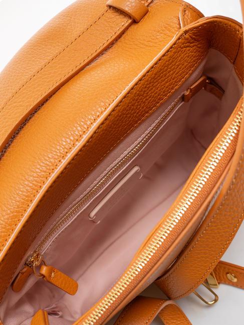 NICO Small leather shoulder bag paprika - Women’s Bags