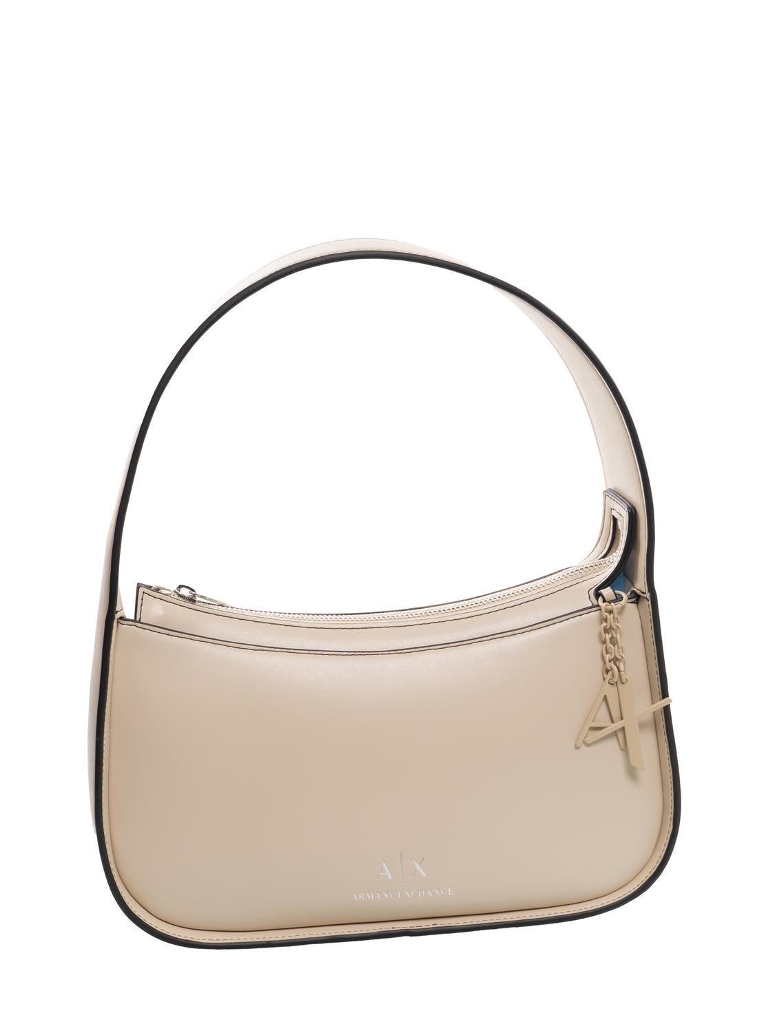 Armani Exchange Charm Logo Small Shoulder Bag Dusty Ground - Buy 