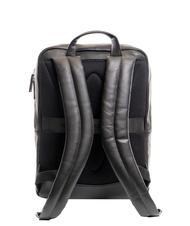 MOMO DESIGN SQUARED Leather backpack for 15" laptop - Laptop backpacks