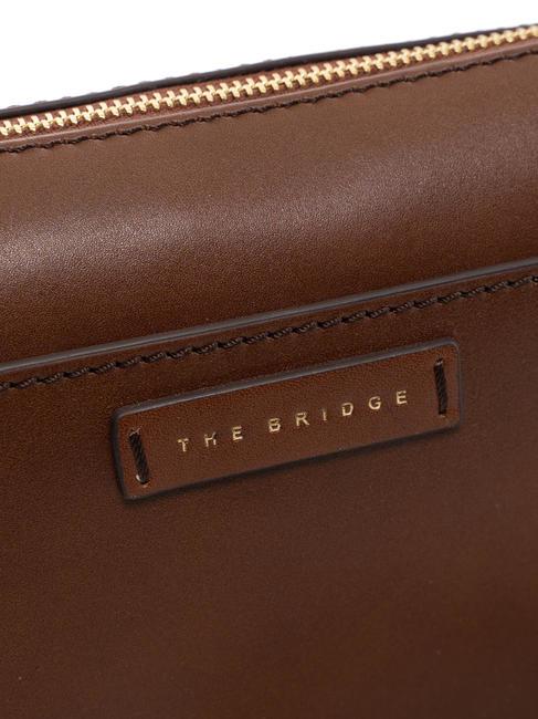 CECILIA Shoulder bag in leather BROWN - Women’s Bags