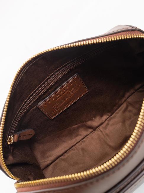 CECILIA Shoulder bag in leather BROWN - Women’s Bags