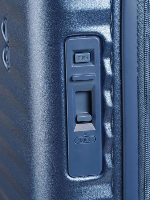 CELESTRA BLX Large expandable trolley navy - Rigid Trolley Cases