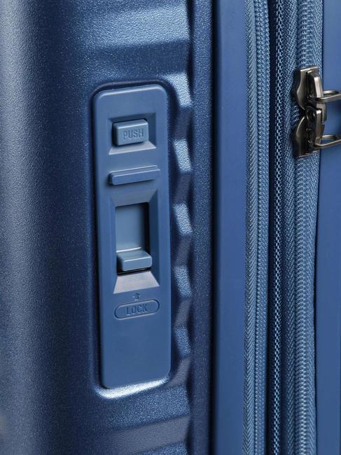 CELESTRA BLX Medium expandable trolley navy - Rigid Trolley Cases