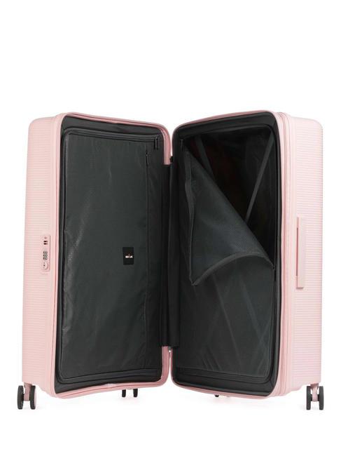 FORZA Large expandable trolley pink - Rigid Trolley Cases