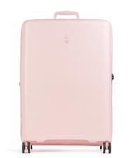 ECHOLAC FORZA Set of 3 expandable trolleys: cabin+medium+large pink - Trolley Set - 5