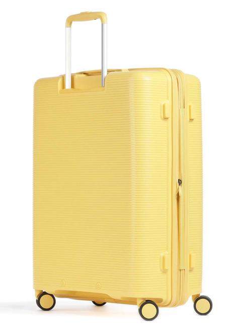FORZA Medium expandable trolley yellow - Rigid Trolley Cases