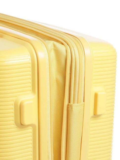 FORZA Medium expandable trolley yellow - Rigid Trolley Cases