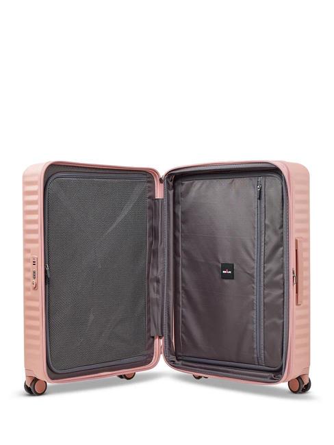 CELESTRA S Large expandable trolley pink - Rigid Trolley Cases