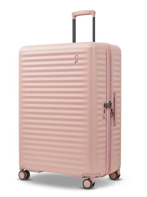 CELESTRA S Large expandable trolley pink - Rigid Trolley Cases
