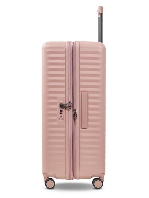 CELESTRA S Large expandable trolley pink - Rigid Trolley Cases