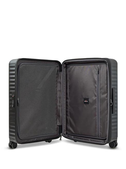 CELESTRA S Large expandable trolley black - Rigid Trolley Cases