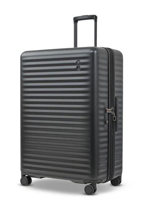 CELESTRA S Large expandable trolley black - Rigid Trolley Cases