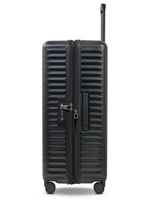 CELESTRA S Large expandable trolley black - Rigid Trolley Cases