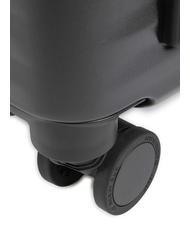 ECHOLAC CELESTRA BLX Set of 3 trolleys: cabin, medium and large expandable black - Trolley Set - 9