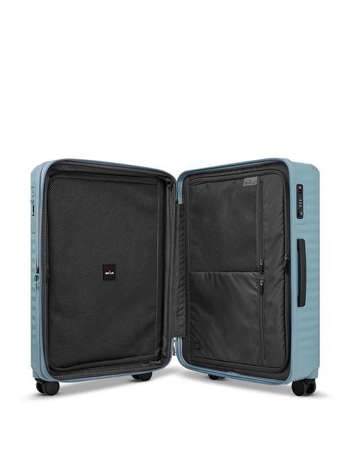 CELESTRA BLX Set of 3 trolleys: cabin, medium and large expandable slate blue - Trolley Set