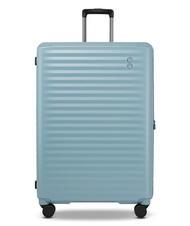 ECHOLAC CELESTRA BLX Set of 3 trolleys: cabin, medium and large expandable slate blue - Trolley Set - 5