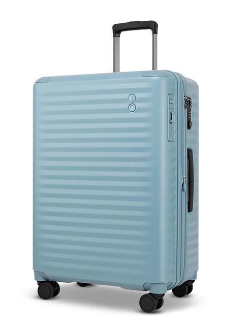 CELESTRA BLX Set of 3 trolleys: cabin, medium and large expandable slate blue - Trolley Set