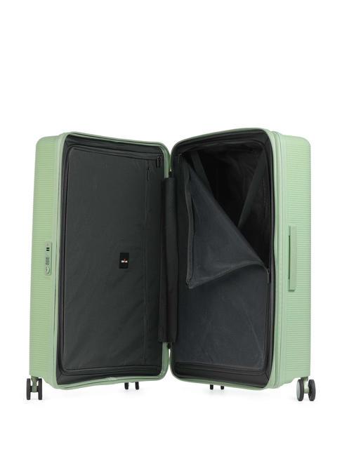 FORZA Large expandable trolley reef green - Rigid Trolley Cases