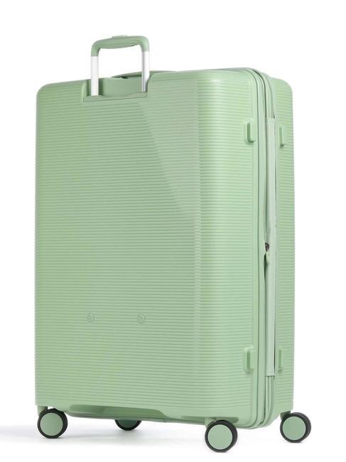 FORZA Large expandable trolley reef green - Rigid Trolley Cases