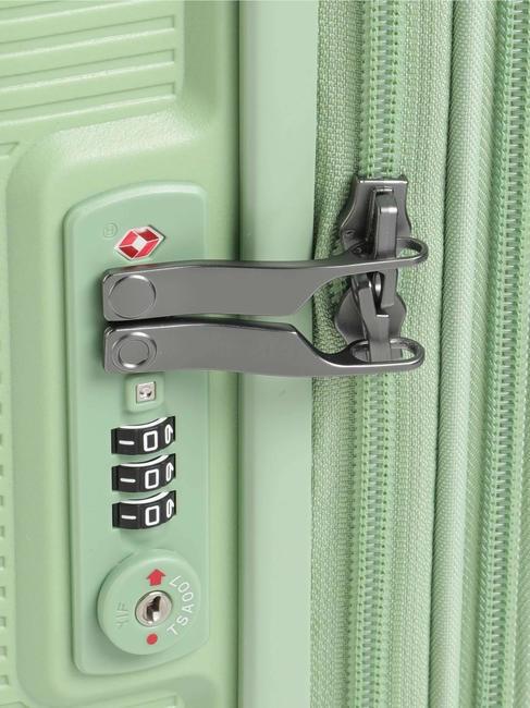 FORZA Medium expandable trolley reef green - Rigid Trolley Cases