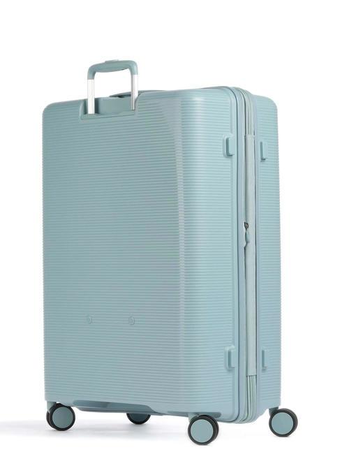 FORZA Large expandable trolley coastal blue - Rigid Trolley Cases