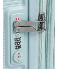 ECHOLAC FORZA Large expandable trolley coastal blue - Rigid Trolley Cases - 4